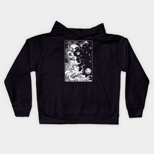 Dark And Stormy 4 Kids Hoodie